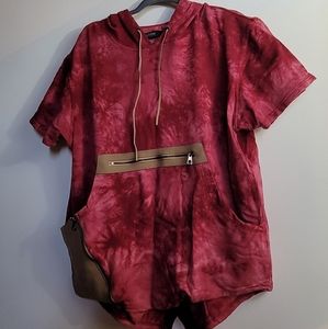 HUDSON outerwear short sleeve hoodie